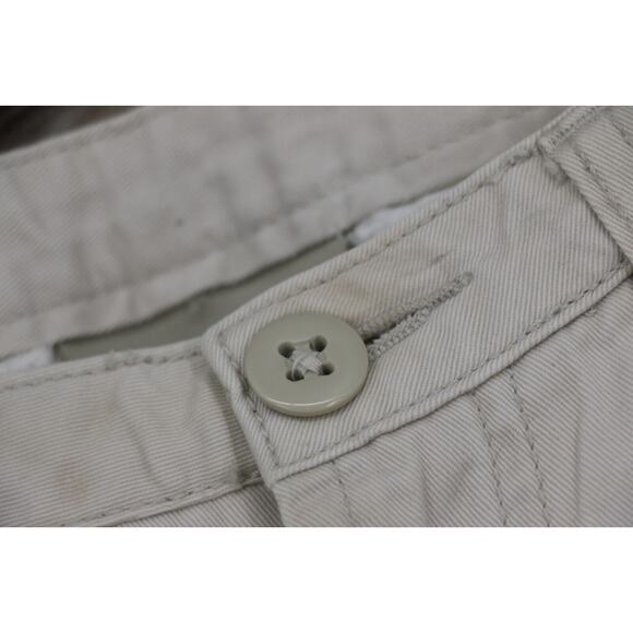 Y2K BKLE Buckle Khakis Womens Size 29 Mid Rise Cropped Wide Leg Pants Beige - Picture 6 of 11